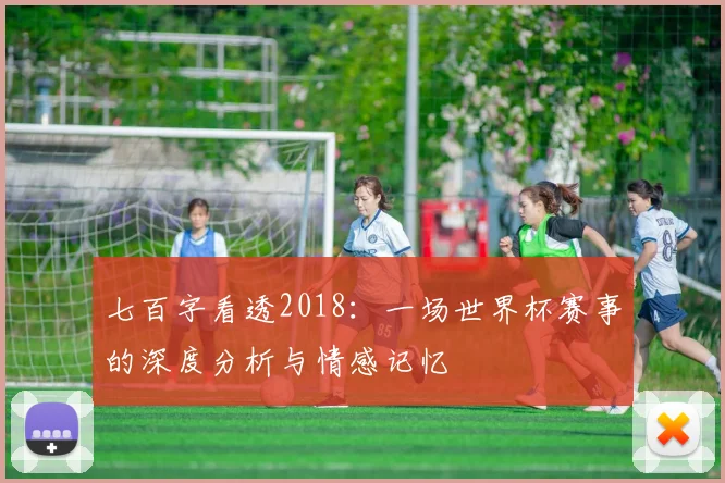 七百字看透2018:一场世界杯赛事的深度分析与情感记忆