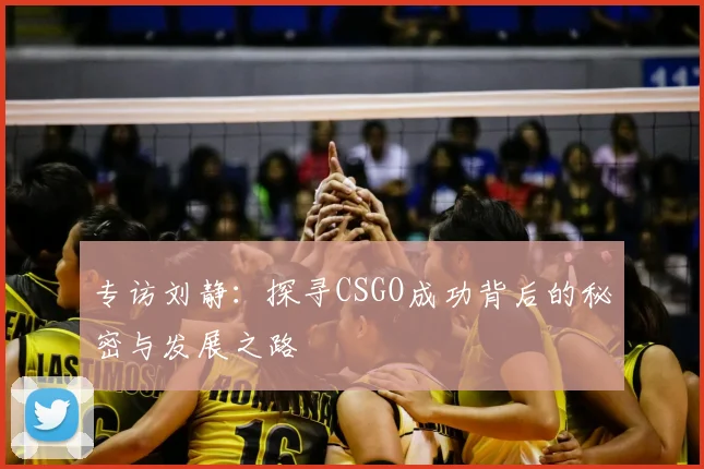 专访刘静：探寻CSGO成功背后的秘密与发展之路