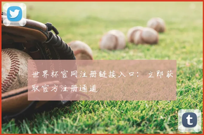 世界杯官网注册链接入口：立即获取官方注册通道